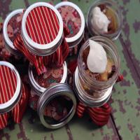 Gingerbread Jars with Cranberry Curd image
