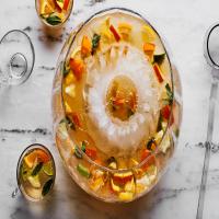 Champagne Punch with Brandy and Citrus image