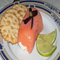 Lovely Smoked Salmon and Cream Cheese Entree._image