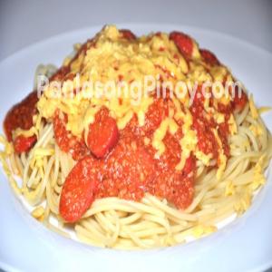 Jollibee Style Spaghetti Recipe - (3.9/5)_image