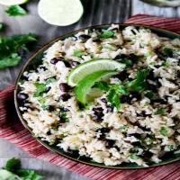 ONE POT CILANTRO LIME RICE (WITH BLACK BEANS) Recipe - (4.4/5)_image