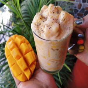 Mango Cream Delight Mug Recipe image