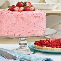 Southern Triple Decker Strawberry Cake Recipe - (4.1/5) image
