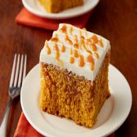 Pumpkin-Caramel Poke Cake image