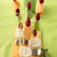 Ginger & Mint Dip with Fruit_image