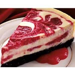 Cherry Swirled Cheesecake_image