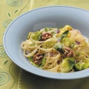 Fettuccine with Brussels Sprouts_image