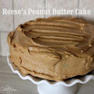 Inside Out Reese's Peanut Butter Cake_image