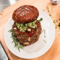 Bison Meatloaf Burger with Rosemary Ketchup image