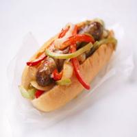 Grilled Sausage and Peppers Hoagie_image
