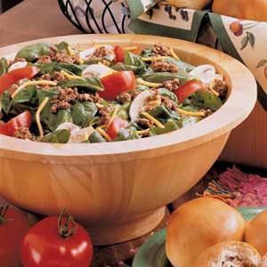 Hearty Spinach Salad_image