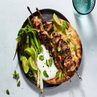 Grilled Chicken Skewers With Tarragon and Yogurt image