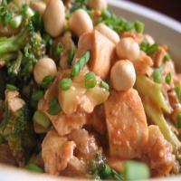 Broccoli and Tofu With Spicy Peanut Sauce image