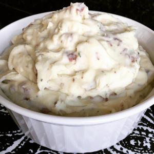 Garlic Red Peel Mashed Potatoes / Thick & Fluffy_image
