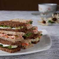 Carrot-Ginger Tea Sandwiches image