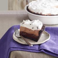Cookies and Cream Triple Layer Pie image