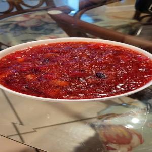 Cranberry and Apples Sauce_image