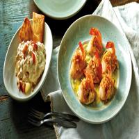 Stuffed Shrimp With Scampi Sauce and Toffee-Apple Dip image