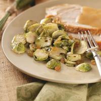 Brussels Sprouts with Golden Raisins image