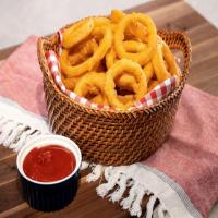 Beer-Battered Onion Rings image