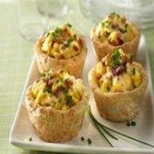 Scrambled Egg Biscuit Cups_image