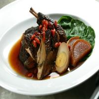 Black-Skinned Chicken Slow-Cooked in Dark Soy Sauce image