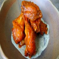 Super Easy No Fry Buffalo Wings And Blue Cheese Dressing Recipe by Tasty image