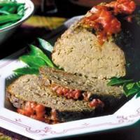 Old Fashioned Meat Loaf with Tangy Tomato Sauce_image