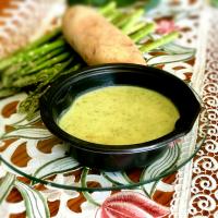 Creamy Asparagus Potato Soup image