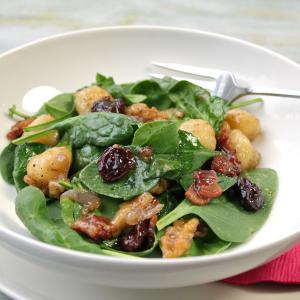 Gnocchi and Wilted Spinach Salad_image