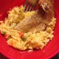 Cheesy Chicken and Rice Casserole_image
