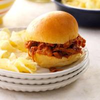 Sweet & Smoky Pulled Pork Sandwiches image