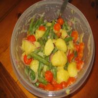 Potato, Cherry Tomato and Green Bean Salad_image