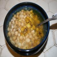 Chickpea, Cannellini Bean, and Wheatberry Soup image