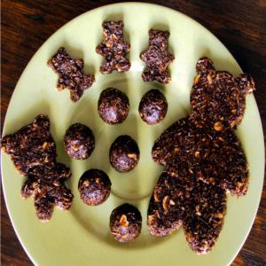 1 Minute, No Bake, Chocolatey Cereal Bites image