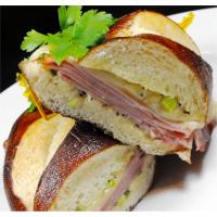 Hot Ham and Cheese Sandwiches image