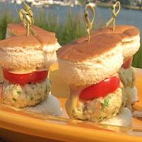 Rock Shrimp Burgers with Wasabi Mayo_image