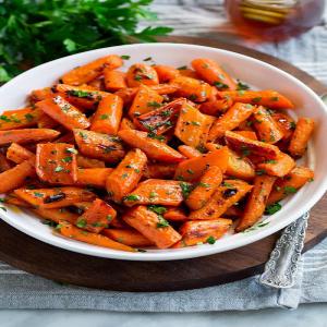 Roasted Carrots Recipe {with Honey and Vinegar} - Cooking Classy_image