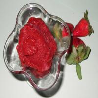 Strawberry Balsamic Sorbet image