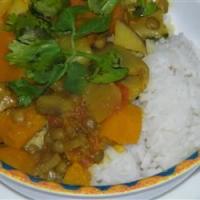 Pumpkin Curry with Lentils and Apples image
