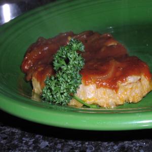 Tangy Barbecued Pork Chops image