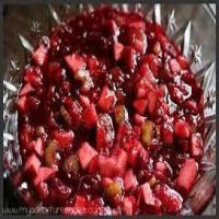 Holiday cranberry salad image