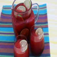 Lime Berry Sangria Slush Recipe_image