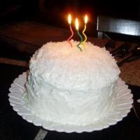 Three-Layer Italian Coconut Cream Cake image