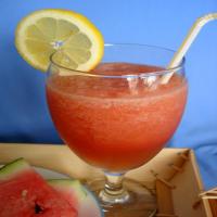 Refreshing Watermelon Frozen Slushy_image