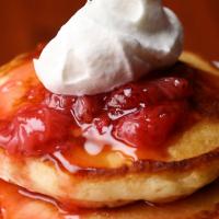 Strawberry Shortcake Pancakes Recipe by Tasty_image