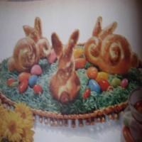 Hopping Easter Bunny Bread image
