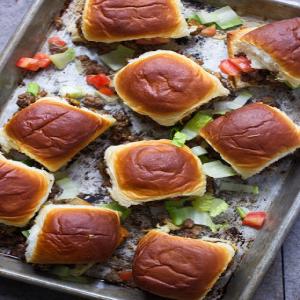 Melt-In-Your-Mouth Chopped Cheeseburger Sliders Recipe - (4.3/5)_image