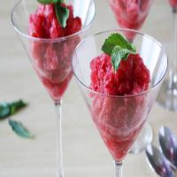 Champagne-Raspberry Granitas image