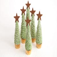 Christmas Tree Cupcakes image